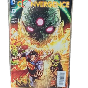 Convergence #0 (2015) DC Comics – Event Prelude Issue – Superman Cover
